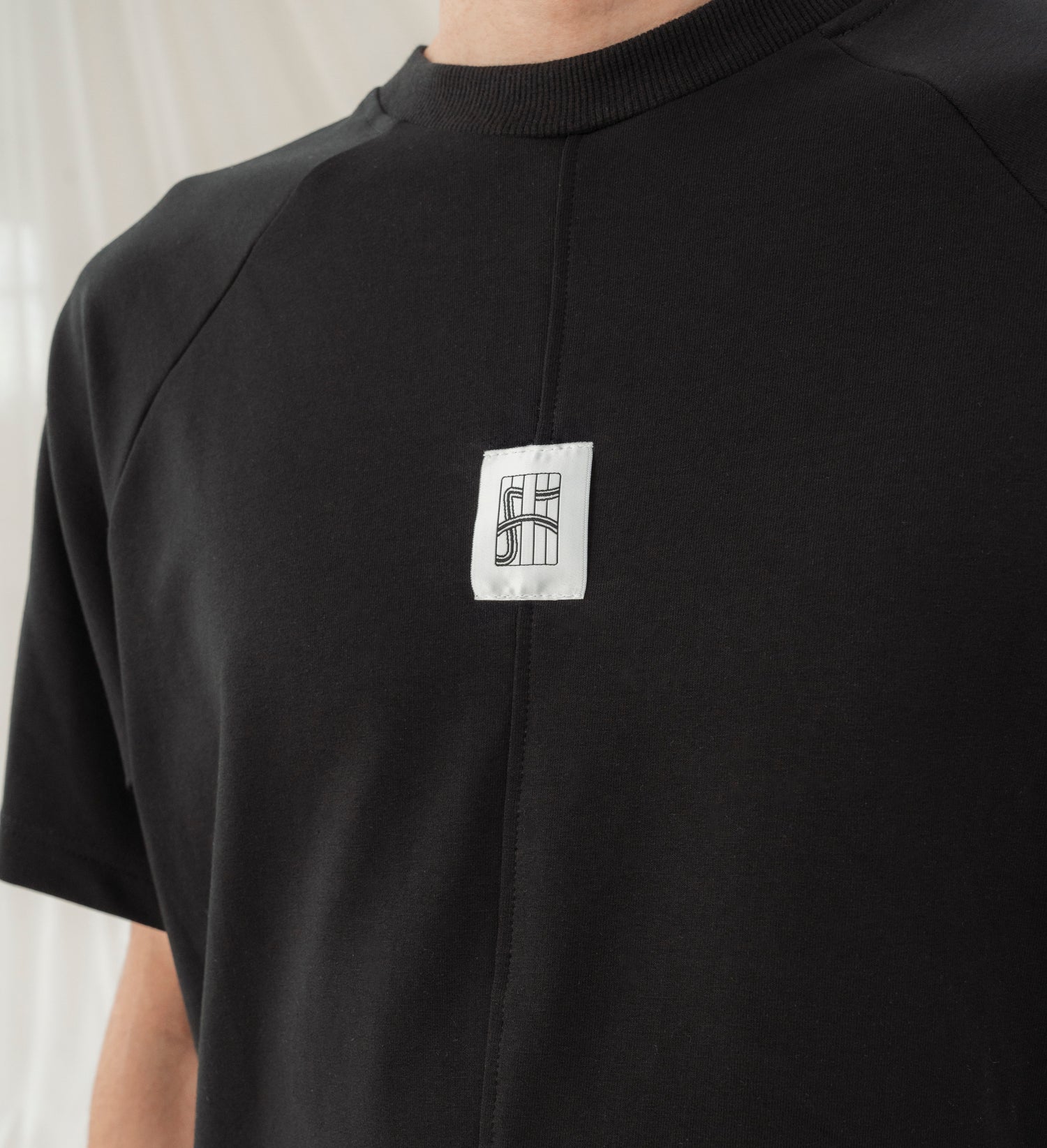 T-SHIRT 295GSM - ZWART