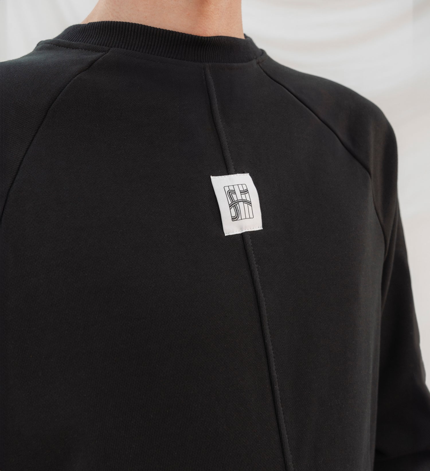 OVERSIZED SWEATER 430GSM - BLACK