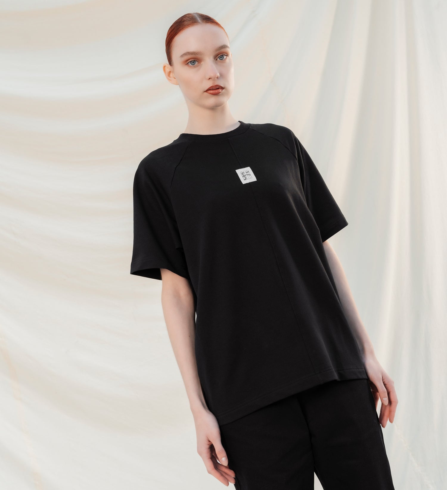 T-SHIRT 295GSM - ZWART